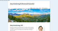 Desktop Screenshot of amyarmstronglpc.com